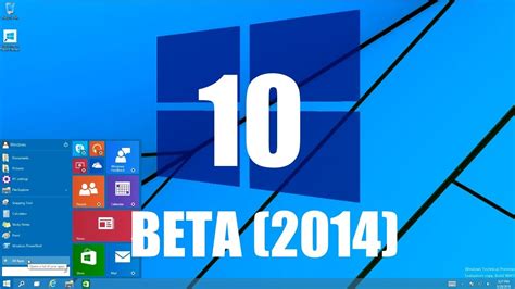 Windows 10 Beta What Windows 10 Shouldve Been Youtube