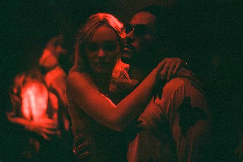 lily rose depp in love with the weeknd in risqué the idol trailer