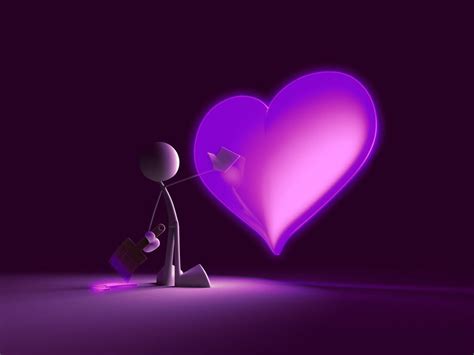 3d Moving Animation Love Wallpaper