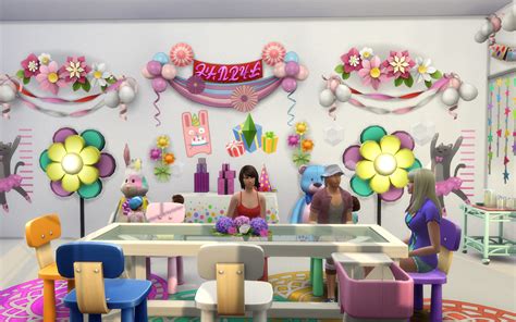 Sims 4 Birthday Decorations