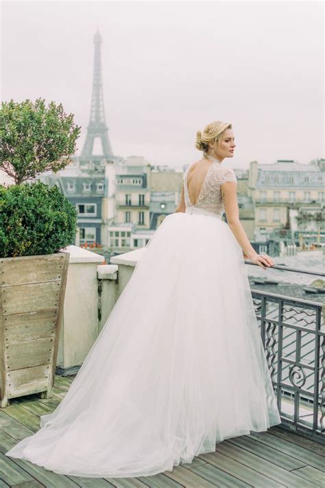 Chic And Elegance Parisian Bridal Shoot Paris Wedding Inspiration