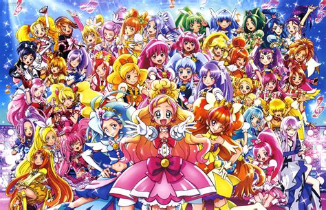 Precure All Stars Precure Pretty Cure Magical Girl Anime Cute Art