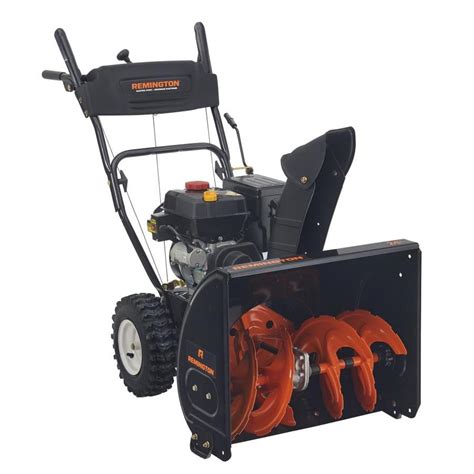 Remington 24 In 208cc 2 Stage Self Propelled Gas Snow Blower With
