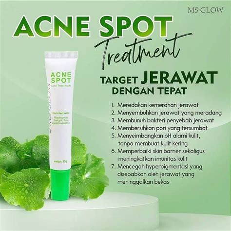 Acne Spot Treatment Ms Glow Lazada Indonesia