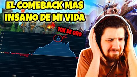 EL COMEBACK MAS INSANO DE LA HISTORIA GAREN 1V9 INHUMANO 10k DE ORO