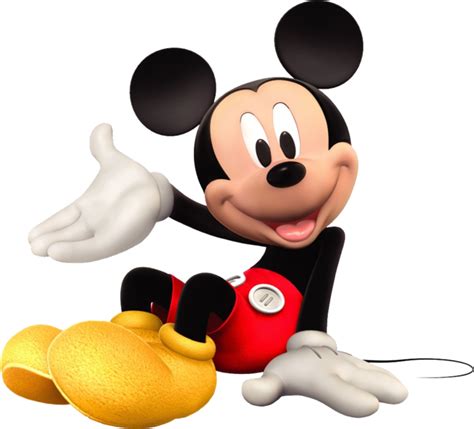 Mickey Mouse Sitting Png Official Psds