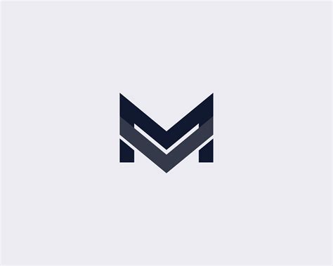 Simple Letter M Logo Design Template 640572 Vector Art At Vecteezy