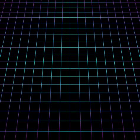Grid Wallpaper 4k Black Background Neon Squares