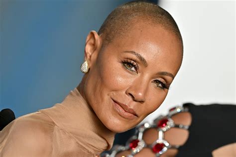 Jada Pinkett Smith Steps Out In Gold Gown In First Post Oscars Public