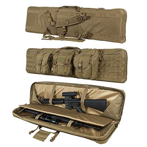 Luvodi Superstore Double Carbine Rifle Bag Soft Padded Oxford Tactical