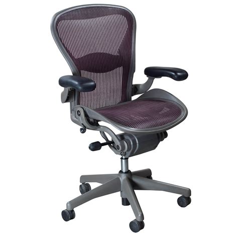 These chairs offer adequate support for the back and neck, minimising strain to the arms and wrists fabric, leather or faux leather finishes available. Aeron Chair - Second Hand Office Chairs - Used Office ...