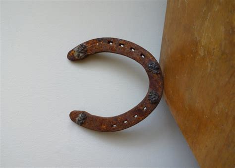 Lucky Antique Clydesdale Horseshoe