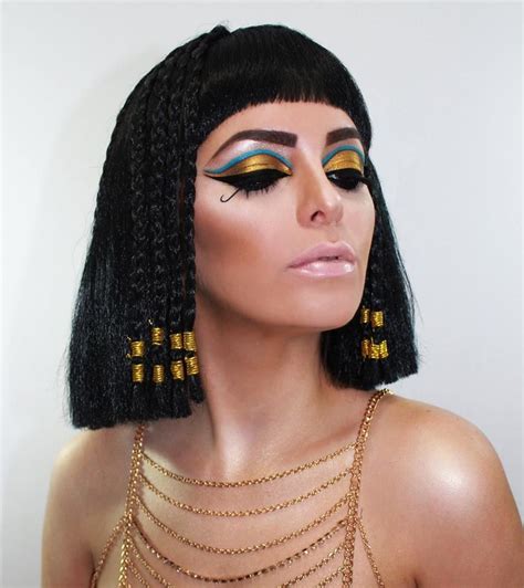 Pin De French Marie En Fantasy Make Up Maquillaje Cleopatra Disfraz