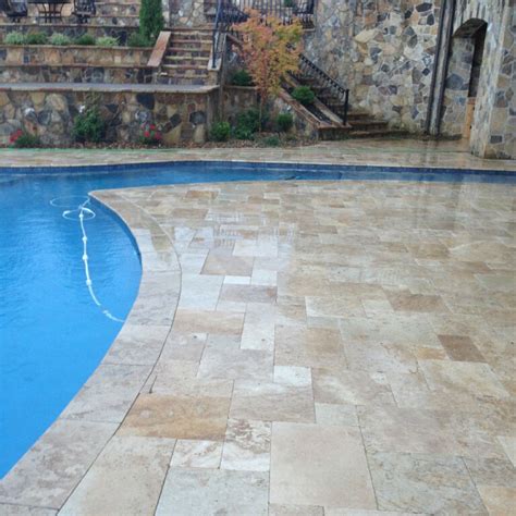 Country Classic French Pattern Travertine Paver Lw Stone