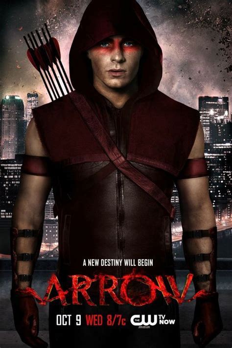 The New Arrow Season 2 Poster Features Colton Haynes As Red Arrow The