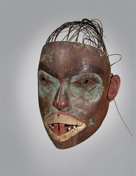 Masque Tlingit Tlingit Mask CÔte Nord Ouest De LamÉrique Du Nord