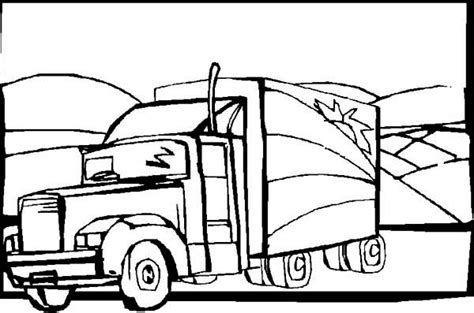 Here is a collection of 25 coloring pages of … Semitrailer Semi Truck Coloring Page - NetArt
