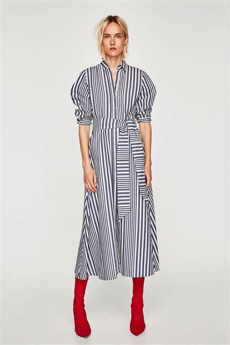 This Insanely Popular Zara Shirt Dress Is Back In Stock Fashion