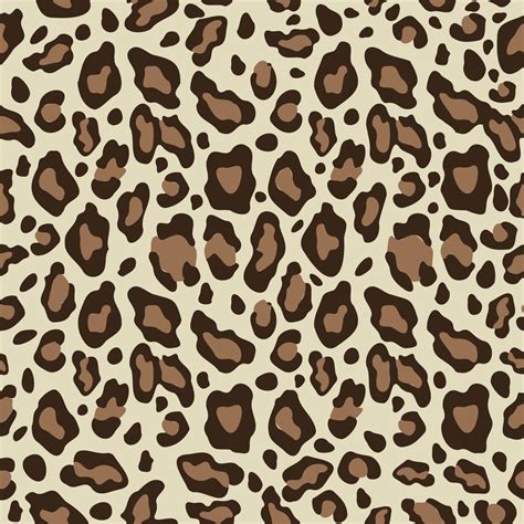 Animal Print Leopard Pattern Design Wild Seamless Patterns Background