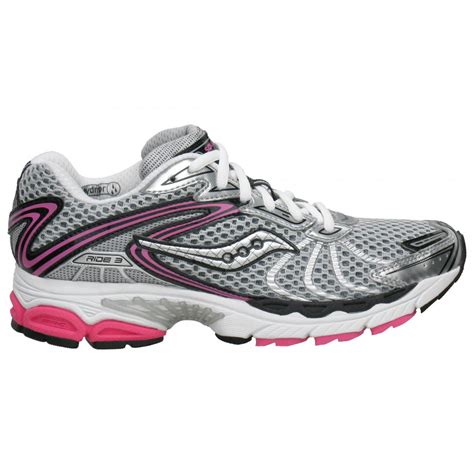 Progrid Ride 3 Womens Road Running Shoes Whitepink At