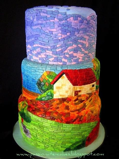 Chocolate layer cake with cream cheese filling Unbelievable Cake Art | Cake art, Cake, Cupcake cakes