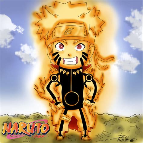 Naruto Bijuu Mode Chibi By Zerdajuan On Deviantart