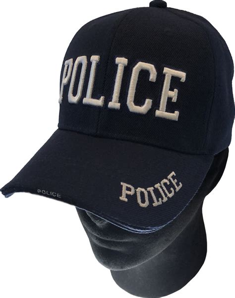Police Baseball Cap Dark Navy Chicago Cop Shop
