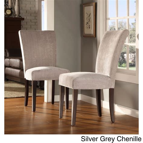 Tribecca Home Parson Classic Upholstered Dining Chair Set Of