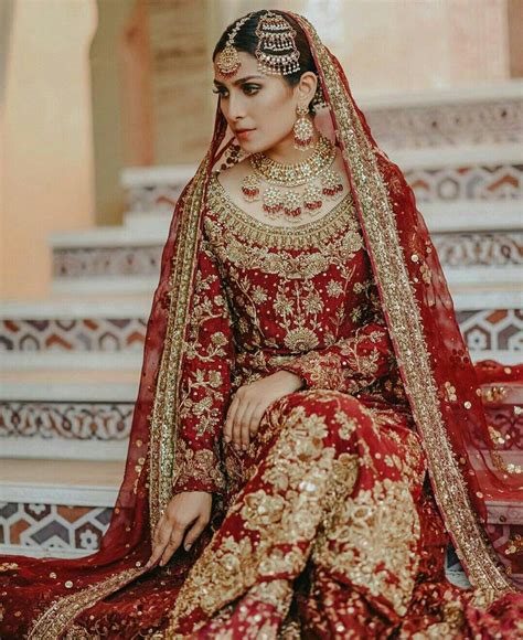 Pin By Syed Aman Ali On Ayeza Khan Pakistani Bridal Dresses Bridal