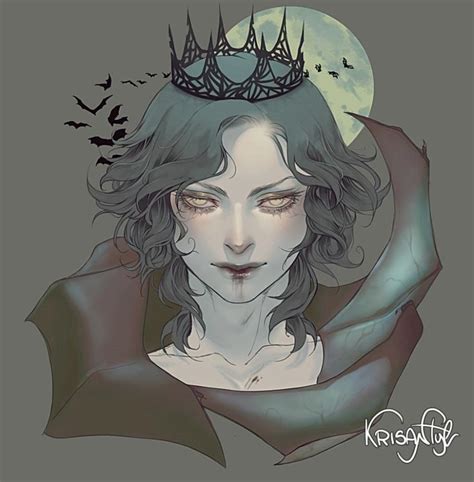 Vampire By Krisantyl On Deviantart Vampire Art Vampire Illustration