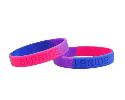 Bisexual Pride Silicone Bracelets Lgbtq Gay Pride Jewelry Wristbands We Are Pride