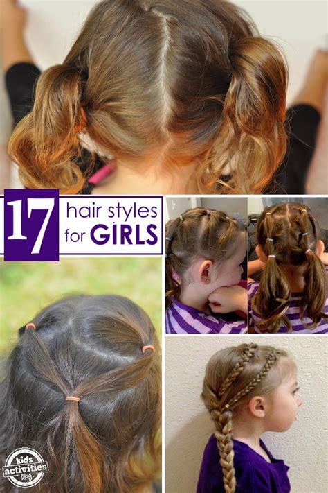 Not only does this look take less than five minutes to achieve, but also adds several inches to your height. 17 {Terrific} Hair Styles for Little Girls