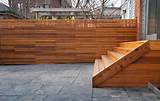 Pictures of Modern Wood Fencing