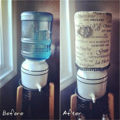 With these covers, your dispensers will not be an eyesore anymore. 5 gallon water dispenser cover | SandraDiLeoDesigns ...