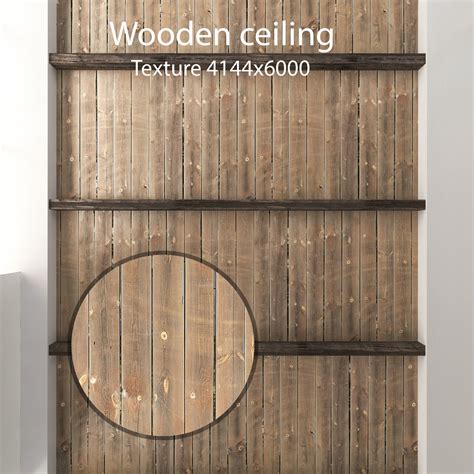 Wooden Ceiling 4 3d Model Cgtrader
