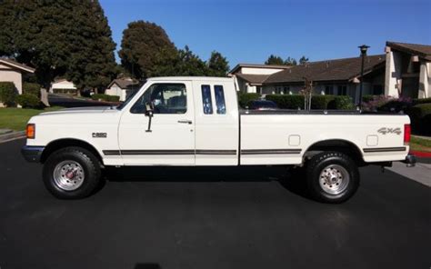 1991 Ford F 250 Xlt Lariat 4x4 Extended Cab Rust Free One Owner