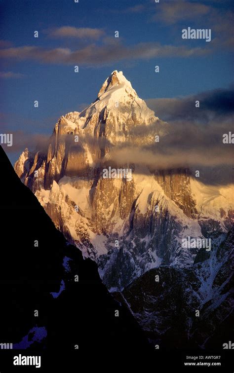 Paiyu Peak Karakoram Himalaya Pakistan Stock Photo Alamy
