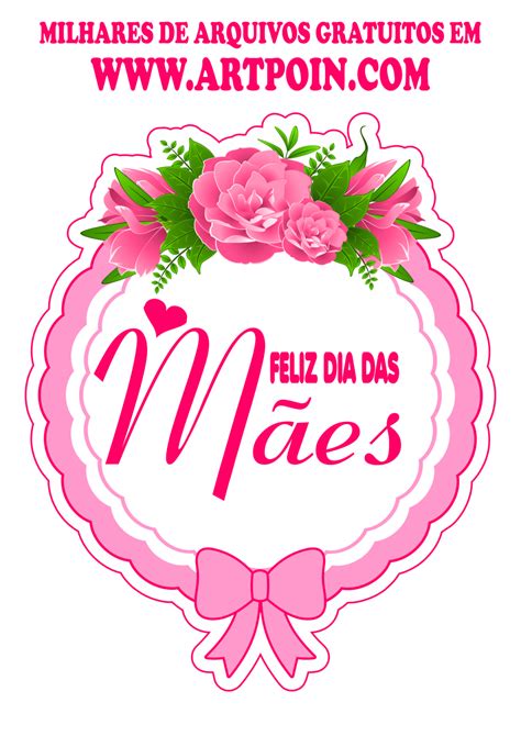 Logo Dia Das Mães Png