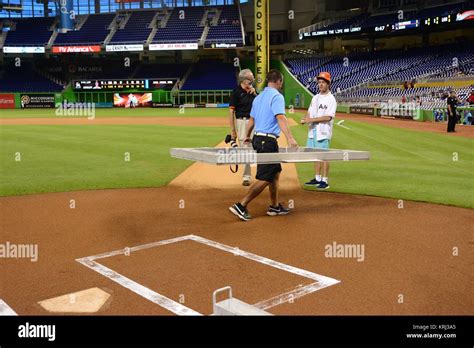 Miami Fl September 08 Pauly Shore Throws Out The First Pitch At The