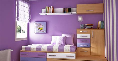 10 kombinasi warna cat rumah terbaik. Contoh kombinasi cat warna ungu untuk kamar | Minima ...