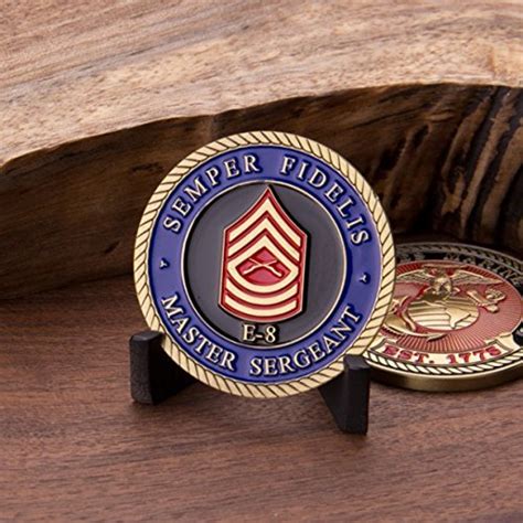 Marine Corps E8 Challenge Coin Usmc Msgt Rank Military Coin Master