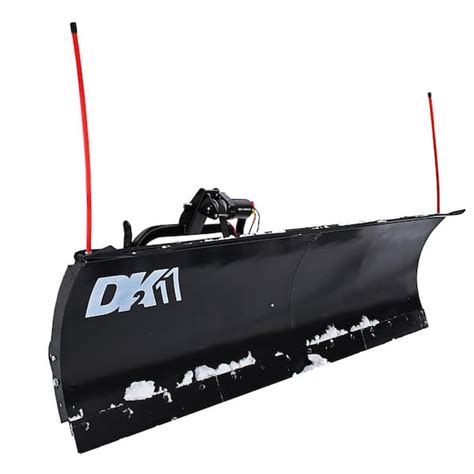 Dk2 Storm Ii 84 In X 22 In Snow Plow For Trucks And Suvs Requires
