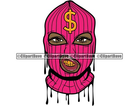 Gangsta Ski Mask Drawing Of Awesome Aesthetic Ski Mask The Slump God