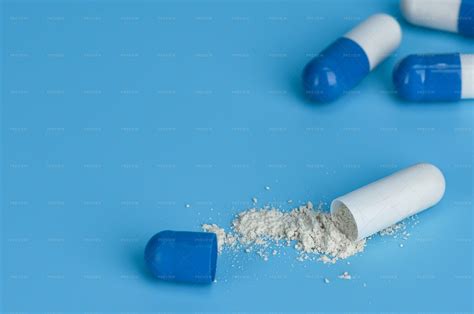 Opened Drug Capsule - Stock Photos | Motion Array
