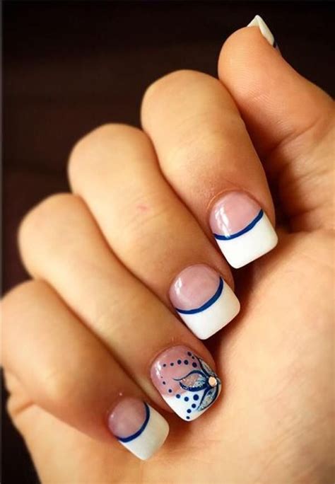 Awesome French Nail Designs Frenchnails Frenchnail Ombrefrenchnails