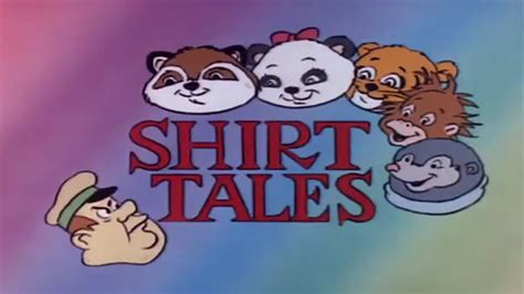 Shirt Tales 1982 Intro Opening Version 2 Vintage Cartoon