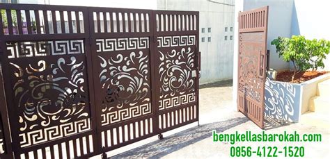 Motif teralis jendela besi ulir. Pagar Laser Cutting Plat Motif di Semarang Hanya Rp 700 ...