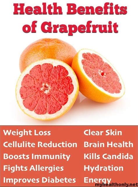 11 Incredible Health Benefits Of Grapefruit My Health Only