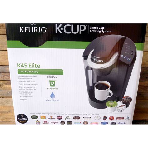 Keurig Single Cup Coffee Tea Cocoa Brewing System K45 Elite Automatic Brand New Tv And Home