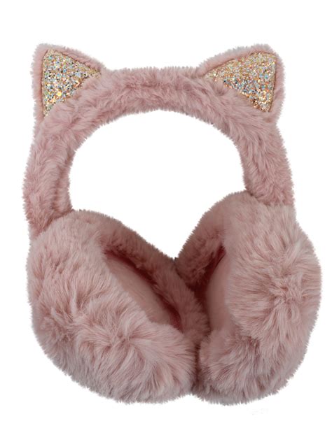 Faux Fur Cat Ears Earmuffs Ebay